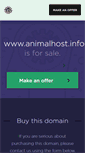 Mobile Screenshot of animalhost.info